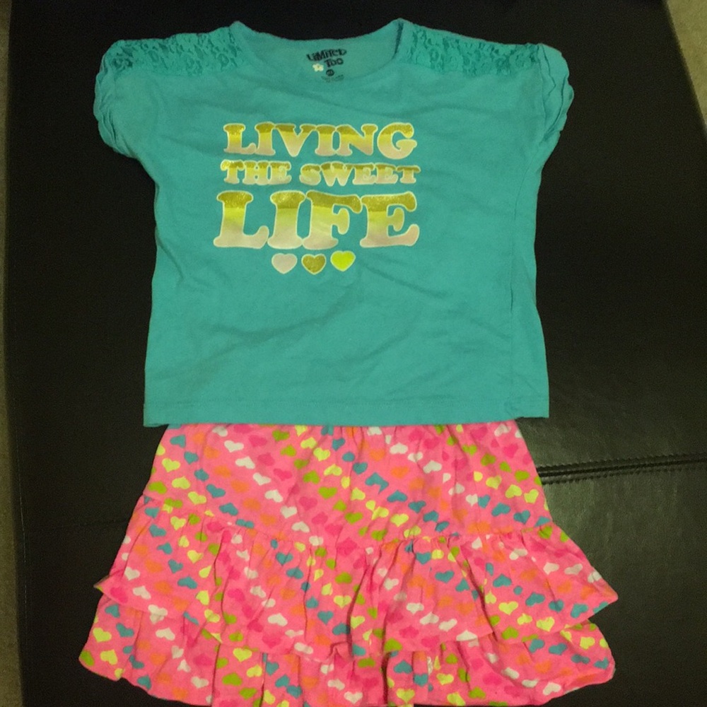 Shirt and matching Skirt Set